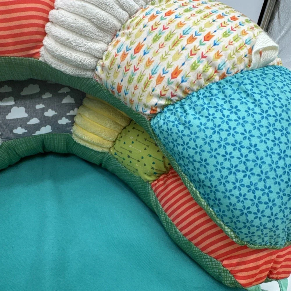 Infantino Prop-A-Pillar Tummy Time & Seated Support - Pillow Support for Baby
